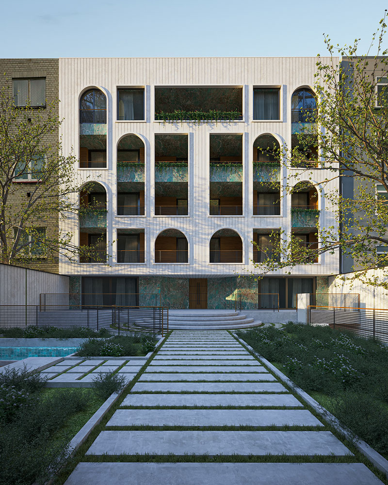 picture no. 1 ofApartment No. 11 project, designed by Ahmad Ghodsimanesh & Partners