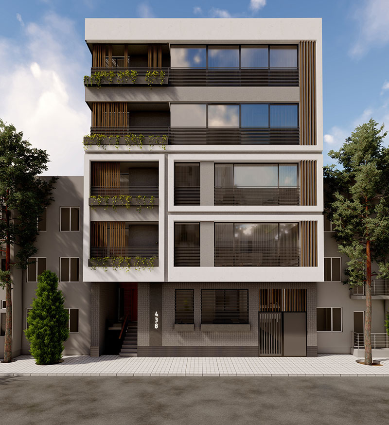 picture no. 1 ofApartment No. 12 project, designed by Ahmad Ghodsimanesh & Partners
