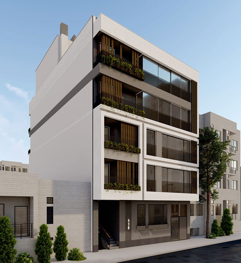 picture no. 2 ofApartment No. 12 project, designed by Ahmad Ghodsimanesh & Partners