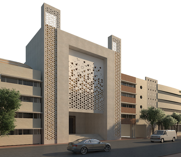 picture no. 2 ofTavakoli Hussainiya project, designed by Ahmad Ghodsimanesh & Partners