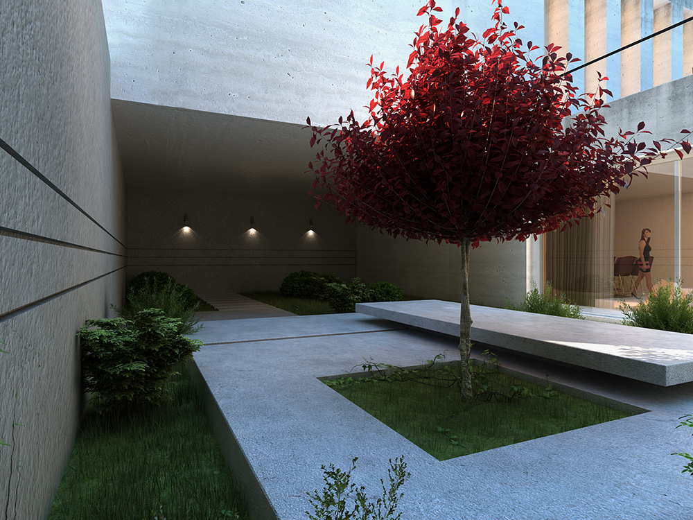 picture no. 2 ofVilla No. 04 project, designed by Ahmad Ghodsimanesh & Partners
