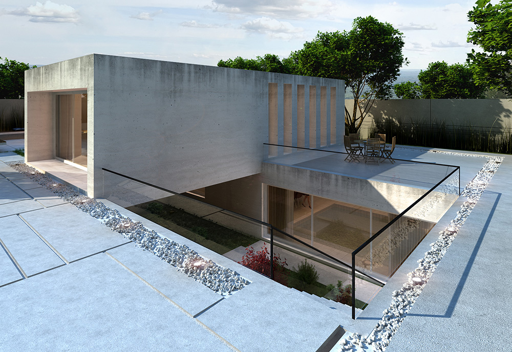 picture no. 3 ofVilla No. 04 project, designed by Ahmad Ghodsimanesh & Partners