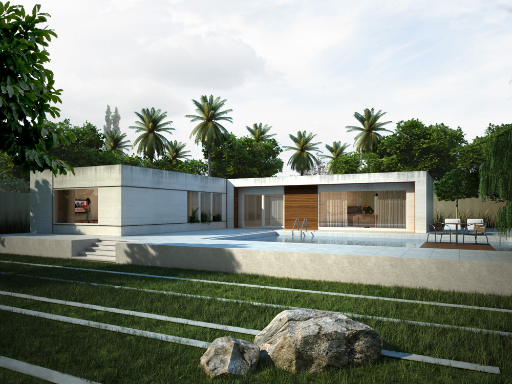 picture no. 1 ofVilla No. 05 project, designed by Ahmad Ghodsimanesh & Partners