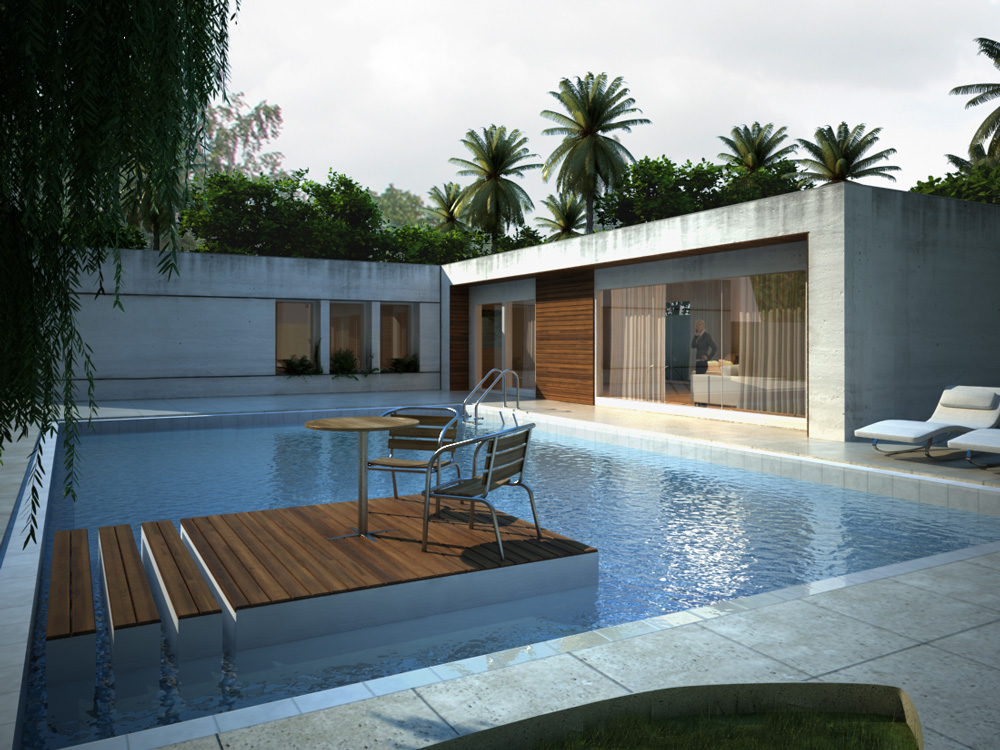 picture no. 3 ofVilla No. 05 project, designed by Ahmad Ghodsimanesh & Partners