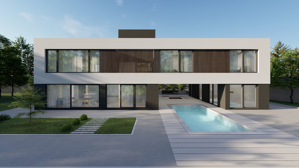 picture no. 2 ofVilla No. 12 project, designed by Ahmad Ghodsimanesh & Partners