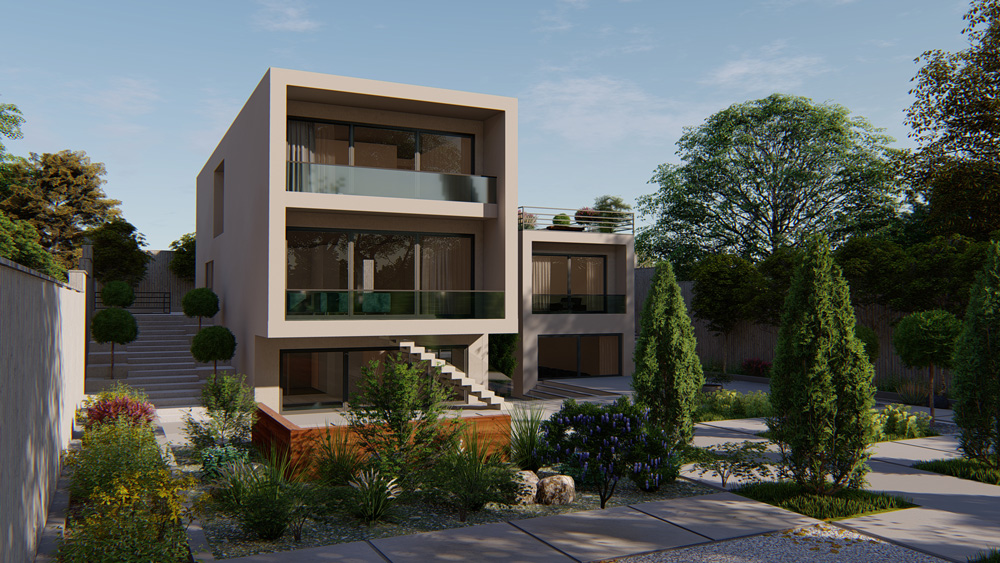 picture no. 2 ofVilla NO. 14 project, designed by Ahmad Ghodsimanesh & Partners