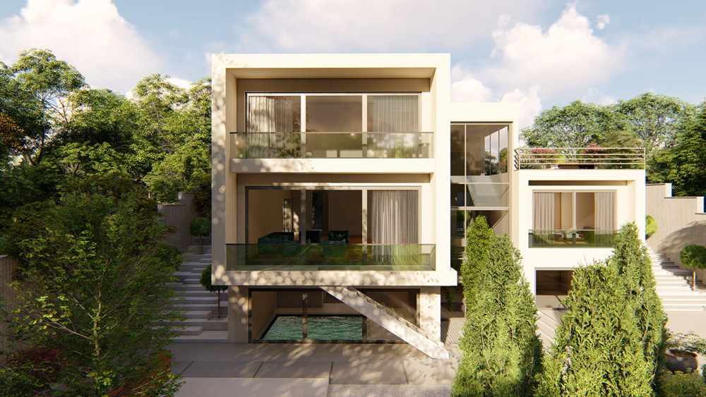 picture no. 1 ofVilla NO. 14 project, designed by Ahmad Ghodsimanesh & Partners