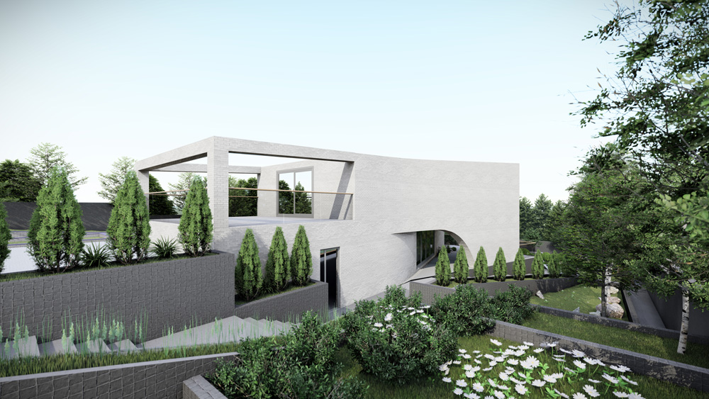 picture no. 2 ofVilla No. 22 project, designed by Ahmad Ghodsimanesh & Partners