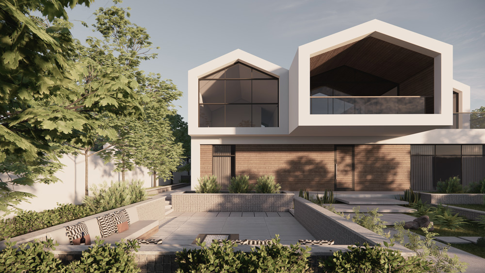 picture no. 2 ofVilla No. 25 project, designed by Ahmad Ghodsimanesh & Partners